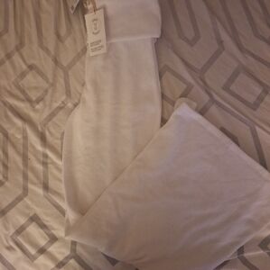 Urban Outfiters White Wide Leg Lounge Pants